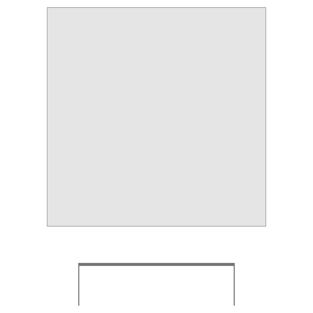 COFFEETABLE SQUARE HIGH 140x140